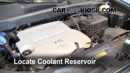 2008 Toyota Highlander Sport 3.5L V6 Coolant (Antifreeze) Add Coolant